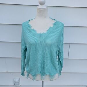 Womens main strip sweater